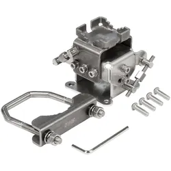 MikroTik SOLIDMOUNT - Präzisions-Ausrichtungshalterung aus Metall für Produkte der LHG-Serie (Wandhalterung), Zubehör Netzwerk