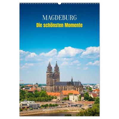 Magdeburg - Die schönsten Momente (Wandkalender 2027 DIN A2 hoch), CALVENDO Monatskalender