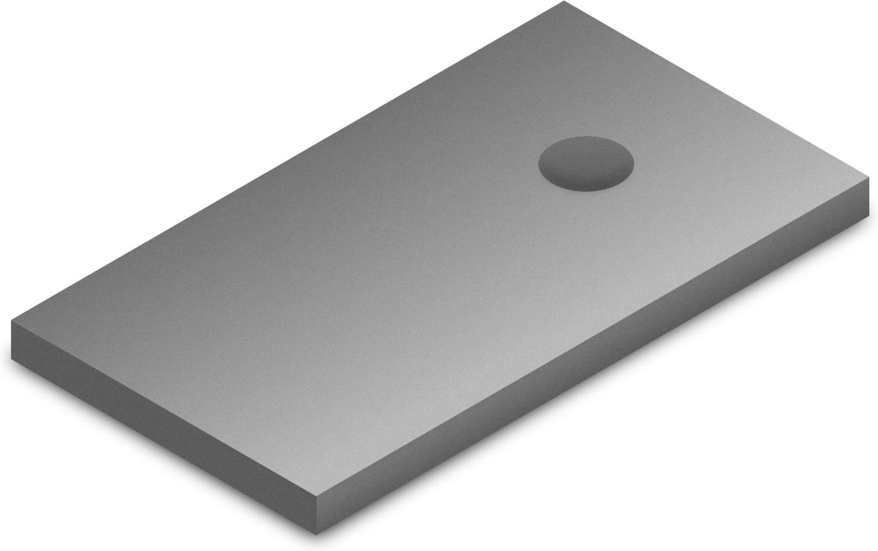 K2 Systems Adapterblech f.M12 50x90, alu 2002547)