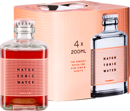 Match Tonic Water Acqua Tonica 'Floral' Match Tonic (4x20cl)