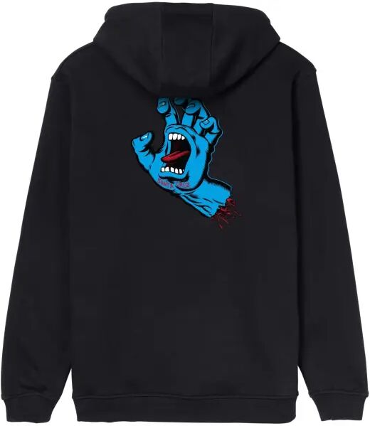 Santa Cruz Apparel Hoodie Santa Cruz Screaming Hand (M - Black)