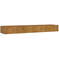 vidaXL, Hochbeet, Hochbeet 360x80x40 cm Cortenstahl, Farbe: Rostig, Material