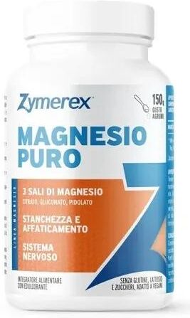 Zymerex Magnesio Puro Gusto Agrumi Integratore di Magnesio 150 gr
