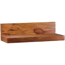 WANDREGAL NAKO Massivholz Flexibles Design Landhausstil, Braun 60x23x17 cm