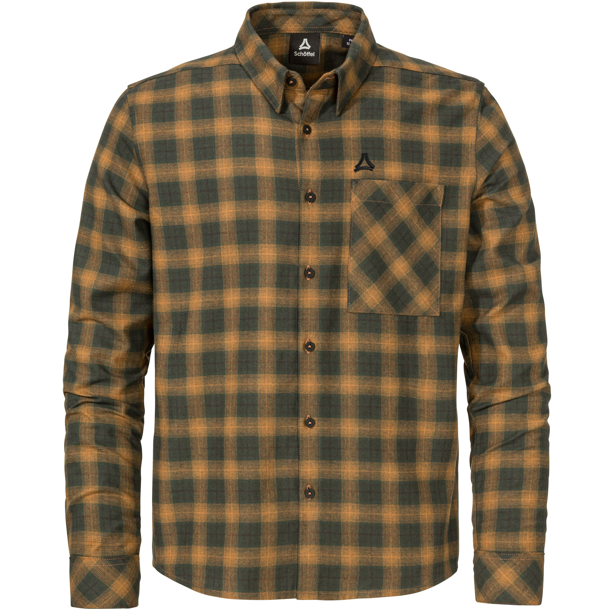 Schöffel Style Kleion Herren Hemden braun Größe XXL Lifestyle Atmungsaktiv