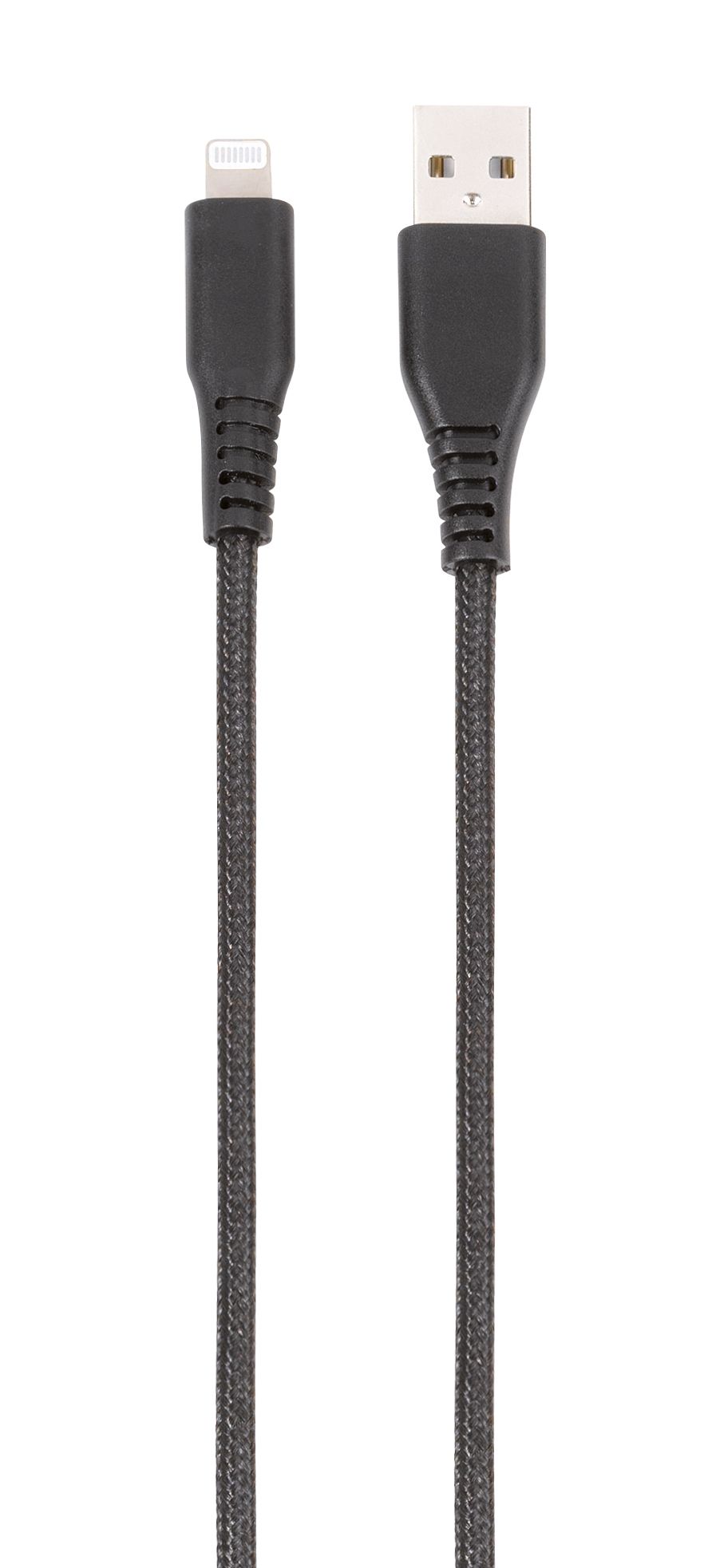 Vivanco Stecker Lightning auf USB A 0,5 m 62224 (Schwarz)