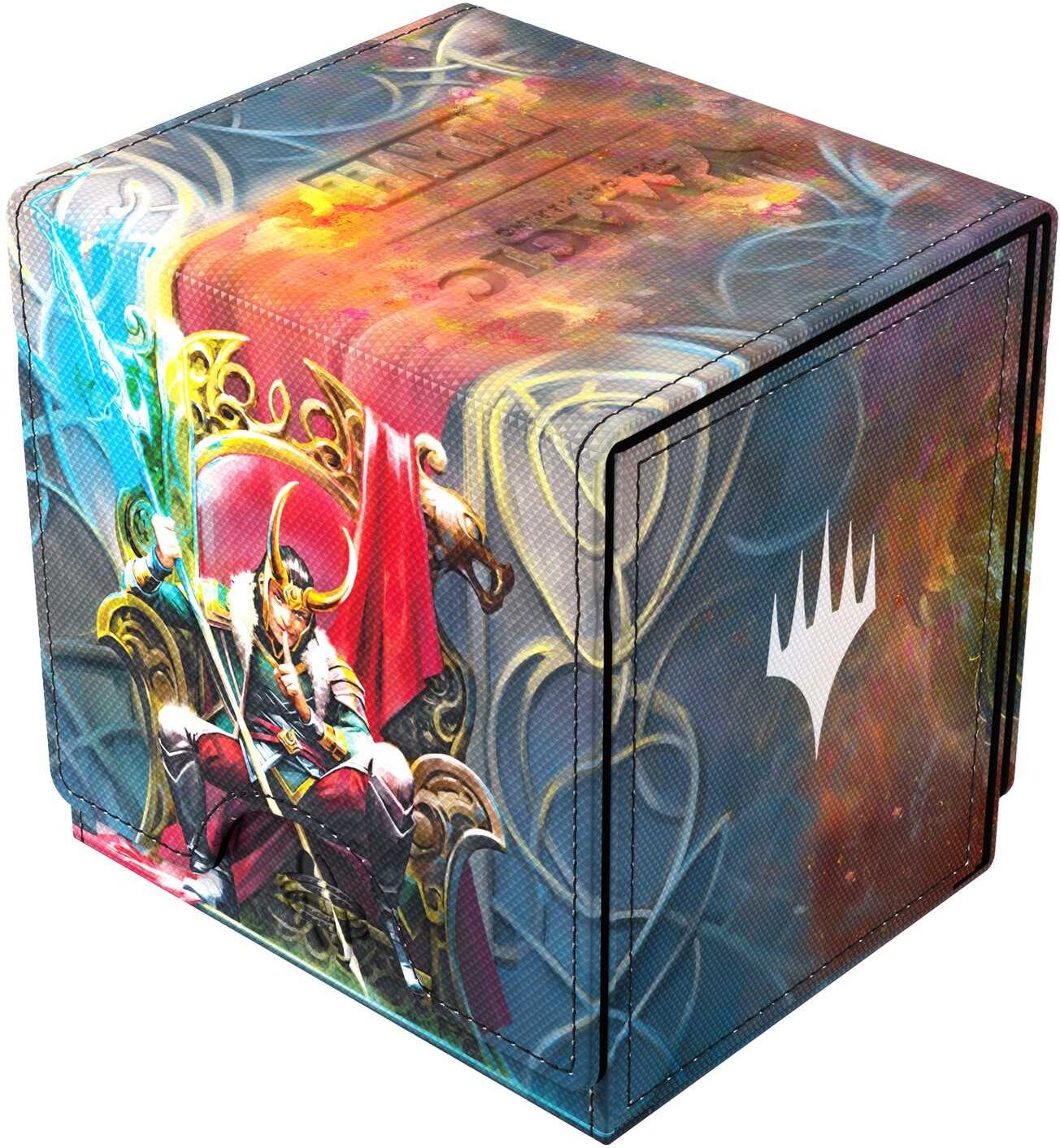 Gamegenic Magic: The Gathering Marvel Super Heroes Sidekick PRO 100+ XL – Doom Reigns Supreme, Card Storage for Large Commander or Trading-Card Deck,