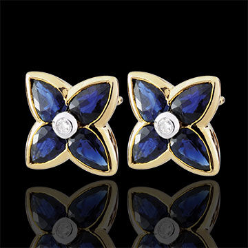 Edenly Ohrstecker Belle Ã©toile - Saphire