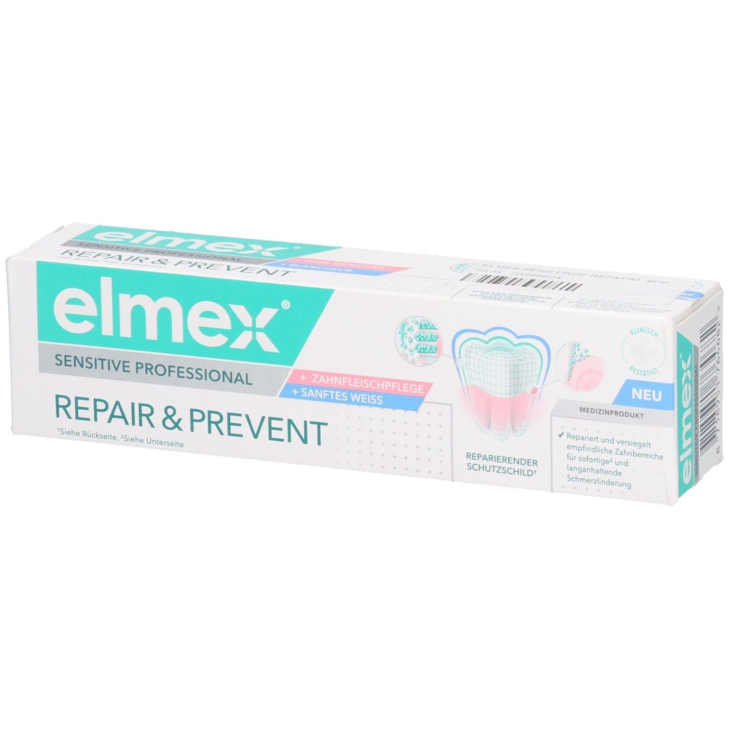 Elmex Sensitive Professional Repair&Prev.sanf.Weiß 75 ml Zahnpasta