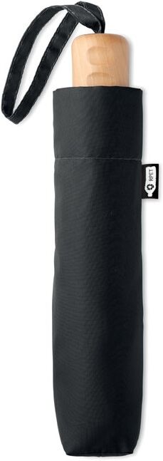 Parapluie pliable personnalisé TRALEE noir
