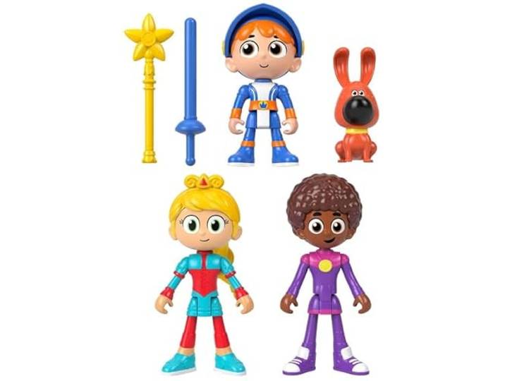 Set met iris en zijn vrienden