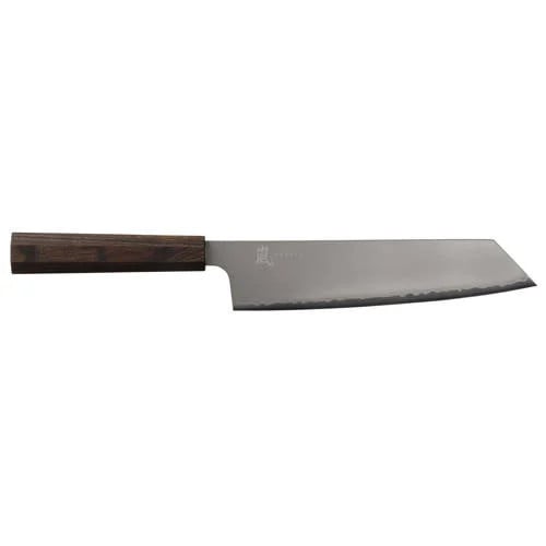 Yaxell Kiritsukeme Hana Chefmes 20 cm - 3-laags RVS - Donkerbruin Pakkahouten heft
