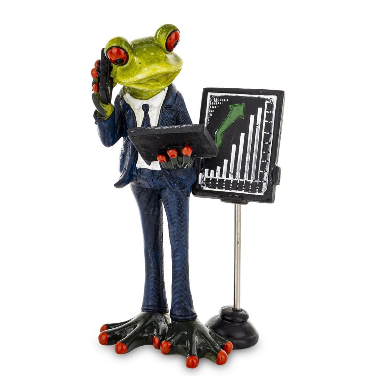Decoratieve Kikker Figuur voor op een tafel