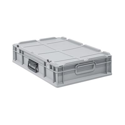 PROREGAL Eurobox NextGen Portable | HxBxT 13,5x40x60cm | 23 Liter | Eurobehälter, Transportbox, Transportbehälter, Stapelbehälter