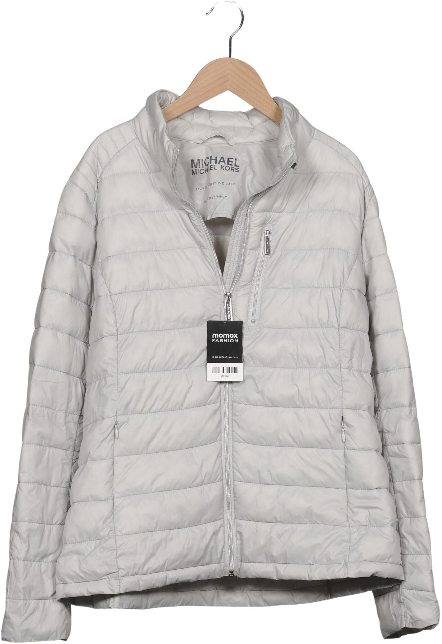 Michael Michael Kors Damen Jacke, Grau, Gr. L, Synthetik - Second Hand