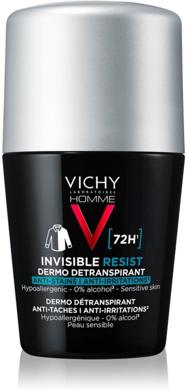 Vichy Homme Deodorant Antiperspirant 72h 50 ml