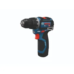 Bosch Akku-Schlagbohrschrauber GSB12V-32, 2x Akku GBA 12V 2.0Ah in Werkzeugtasche - 06019G9503