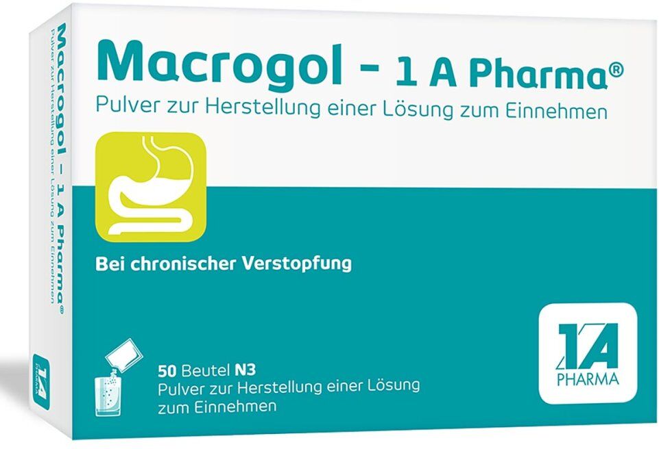 Macrogol comp-1A Pharma Macrogol - 1 A Pharma® Pulver