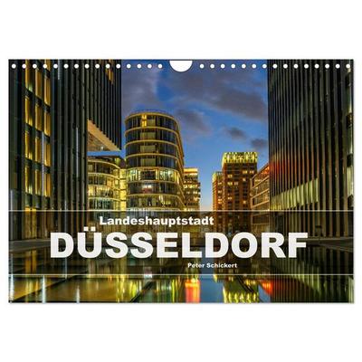 Landeshauptstadt Düsseldorf (Wandkalender 2026 DIN A4 quer), CALVENDO Monatskalender