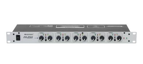 Omnitronic ZD-250 19 Zoll Mischpult Anzahl Kanäle:5