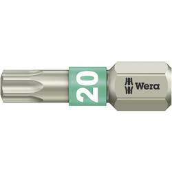 Wera 05071034001 3867/1 TS TX 20 X 25 MM TX-Bit Antrieb: 1/4 (6.3 mm) Abtrieb: TX TX 20 25 mm