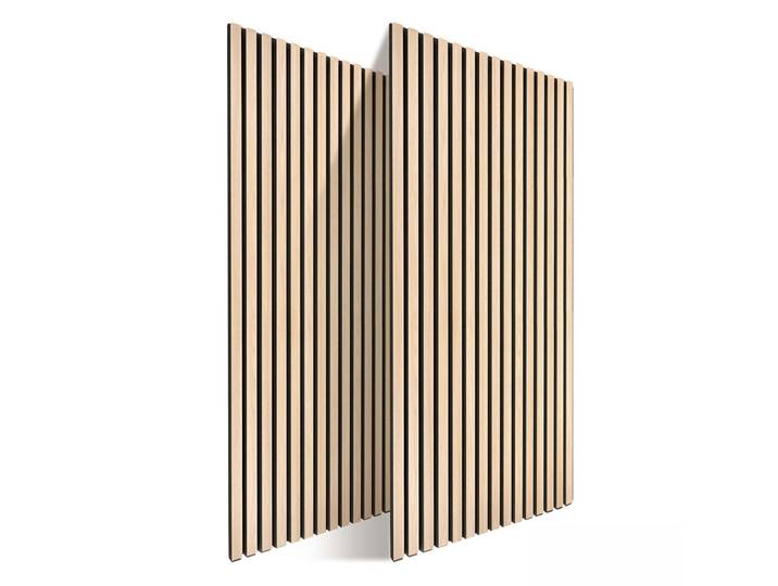 Akustikpaneele 120 x 60cm 2er-Set Beige