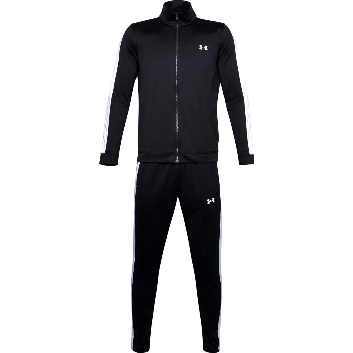 Under Armour Rival Knit Track Suit black white (001) S 1357139-001-SM