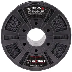 3D Xtech 3DXTech CarbonX CF PA Polyamid (Nylon, 1.75 mm, 500 g), 3D Filament, Schwarz