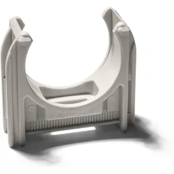 Schnabl, Kabelhalter, SCHB EC 32 H0 Euro-Clip Rohrschelle hellgrau