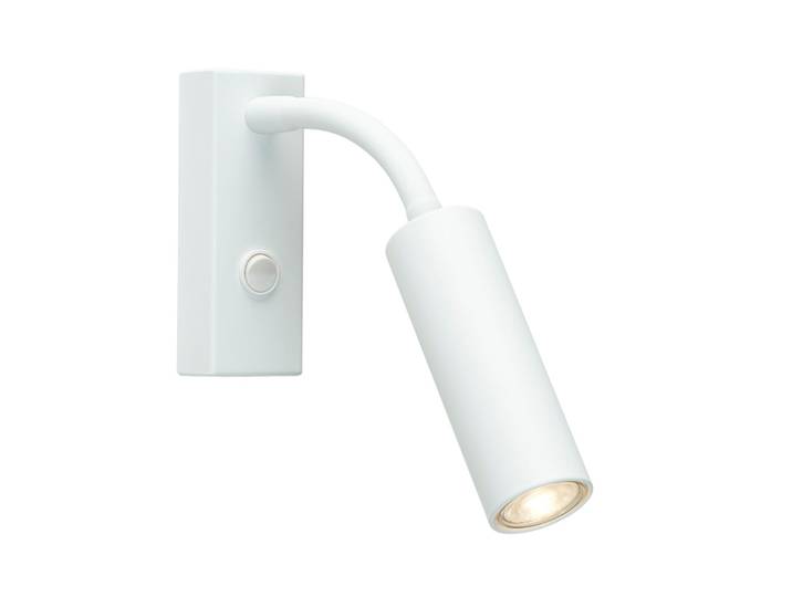 Pipeline Flex Wandleuchte Matt White - Herstal - Wohnzimmer - Metall