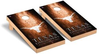 Skip's Garage Texas Longhorns Museum Cornhole Board Set