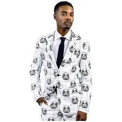 OppoSuits Stormtrooper Jackett - slim-fit Karneval Sakko (54)