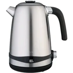 Eva- Kochen und Haushalt Eva WK9025 WasserkocherEdelstahl, 1,7 l, 2200 W, Wasserkocher, Silber