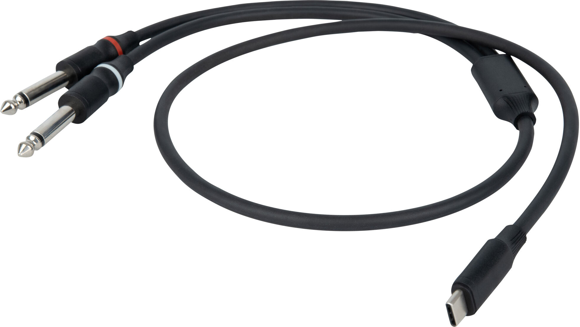 DAP Audio Fl111 – Usb-C Auf 2 Mono-Klinkenstecker L/r, 1,5 M
