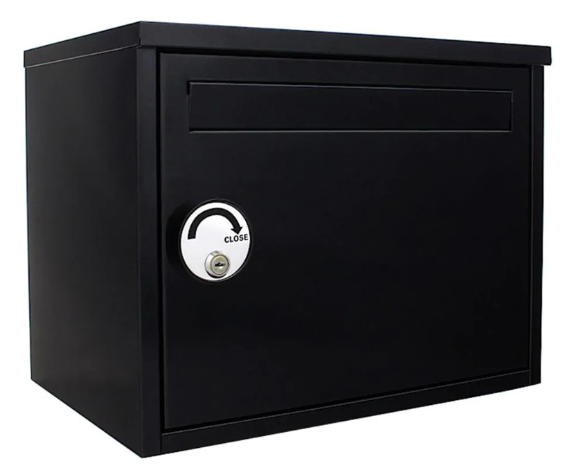 Rottner Paketbriefkasten/Paketbox Parcel Keeper schwarz T05766
