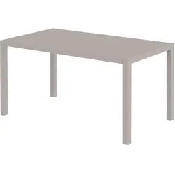 Outdoor Tisch140x80x75 cm schlamm