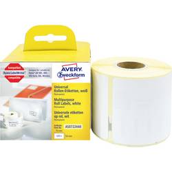 Avery-Zweckform Etiketten (Rolle) 70 x 54 mm Papier Weiß 320 St. Permanent haftend Universal-Etiketten AS0722440