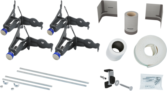 Kaldewei Installations-Set 687676510000 bis 5043, ohne Garnitur, für Badewanne
