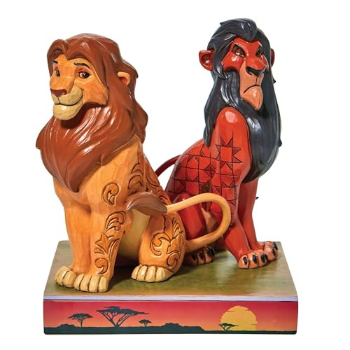 Disney Traditions Simba en Scar Proud & Petulant beeldje voor volwassenen