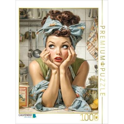 CALVENDO Puzzle Um Himmels Willen - was mache ich hier | 1000 Teile Lege-Größe 64x48cm Foto-Puzzle für glückliche Stunden