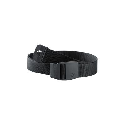 Synthetikgürtel MAIER SPORTS "Eco Belt", Damen, Gr. 2, schwarz, Kunstfaser, Gürtel, Gürtel für Wanderhose