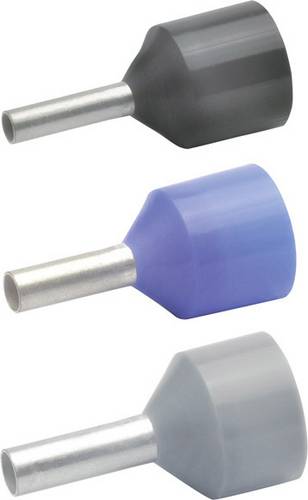 Klauke 43312 Aderendhülse 2.5mm² Teilisoliert Blau 100St.