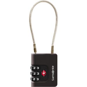 Samsonite Kofferschloss TA Revolution Cablelock, TSA, 3-stelliges Zahlenschloss, schwarz