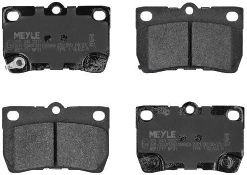 MEYLE 025 243 2317 Brake pad set