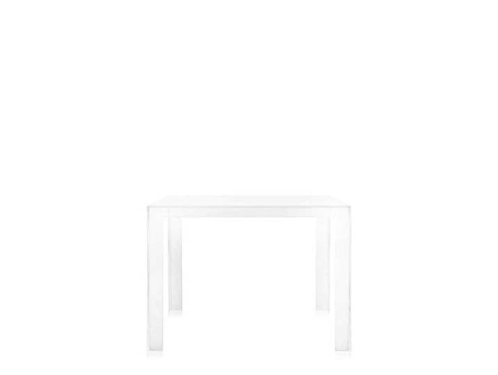 Kartell Invisible Table\, Table en PMMA\, Cristal\, 72Hx100x100 cm