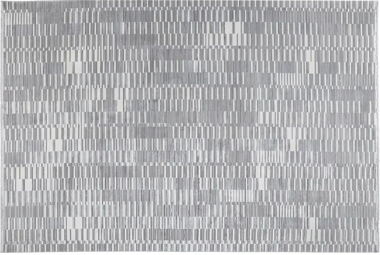 Jette Home Webteppich  Sleek ¦ grau ¦ Synthetische Fasern,Viskose ¦ Maße (cm):