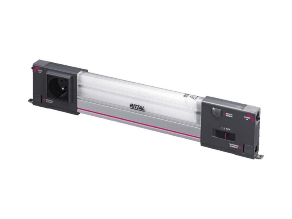 Rittal 2500.312, Schaltschrankbeleuchtung, Schraube, Schwarz, Aluminium, Polycarbonat (PC), LED, 4000 K