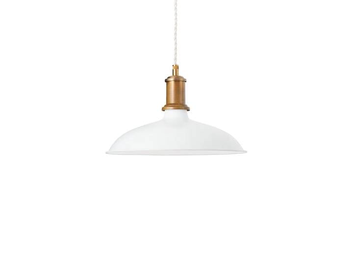 Konsthantverk Pendule Kavaljer blanc mat, laiton brut, petit