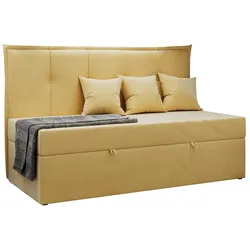 BOXBETT BANCO 90/200 Gelb Velvet - H3