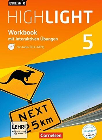 Gwen Berwick - English G Highlight - Hauptschule: Band 5: 9. Schuljahr - Workbook mit CD und interaktiven Übungen - Preis vom 14.10.2026 23:07:16 h